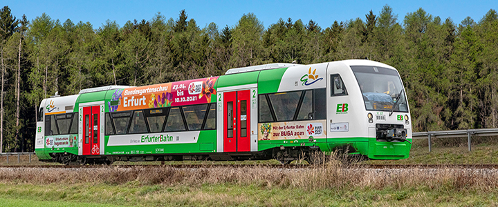 Süd Thüringen Bahn DIE BAHN, DIE UNS VERBINDET.